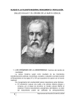 GALILEO GALILEI Y EL ORIGEN DE LA NUEVA CIENCIA. 1. LOS