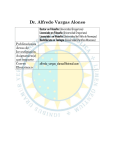 Dr. Alfredo Vargas Alonso Doctor en Filosofía