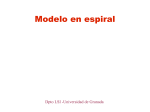 Modelo en espiral - Universidad de Granada