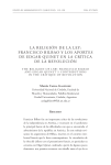 Francisco BiLBao y Los aportes de edgar Quinet en La crítica de La