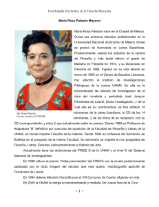 María Rosa Palazón - division de ciencias sociales y humanidades
