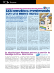 DSM consolida su transformación con una nueva marca
