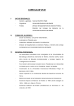 Currículum Vitae Antonio Rovira