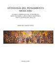 Excerpt Antología del pensamiento mexicano