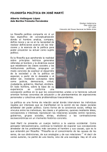 filosofía política en josé martí - Las ideas republicanas de José Martí