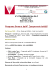 Programa General del Vº Congreso de la AILP