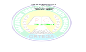 AREA DE FILOSOFIA - institucion educativa puente cucuana