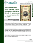 Poetisas mexicanas. Siglos XVI, XVII, XVIII y XIX. (México, 1893). La