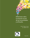 Reflexiones sobre la situación actual de las humanidades y la filosofía