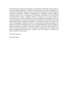 Carta Roberto Esposito