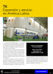 TK Expansión y servicio en América Latina