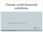Classic wold financial - Classic World Solutions