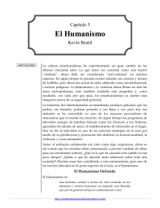 El Humanismo - ANDANDO EN LA VERDAD