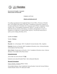 CV De Gainza 2015 - Facultad de Ciencias Sociales