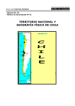 territorio nacional y geografía física de chile