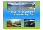 El agua, la vegetación y los suelos en España