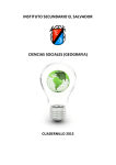 Cuadernillo Geografía - Instituto Secundario EL SALVADOR