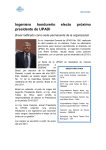 Ingeniero hondureño electo próximo presidente de UPADI