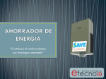 AHORRADOR DE ENERGÍA