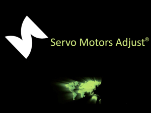 Servo Motors Adjust