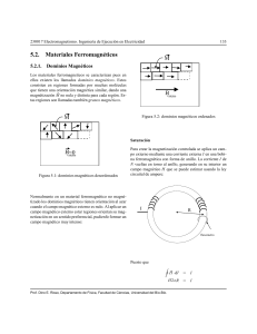 Propiedades materiales ferromágneticos - Universidad del Bío-Bío