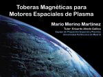 Toberas Magnéticas para Motores Espaciales de Plasma