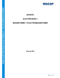 Magnetismo y electromagnetismo