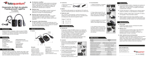 Disparador de flash de estudio FotoQuantum® LightPro