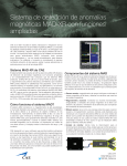 Sistema de detección de anomalías magnéticas MAD-XR con