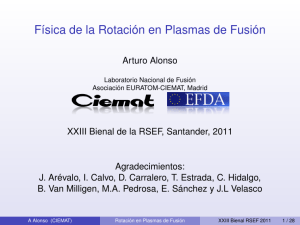 La rotación y el transporte de momento en plasmas astrofísicos y de