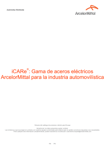 iCARe : Gama de aceros eléctricos ArcelorMittal para la industria