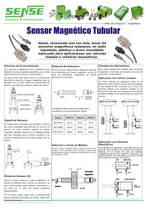 Sensor Magnético Tubular