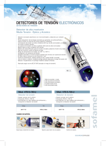 detectores de tensión electrónicos