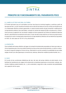 principio de funcionamiento del pararrayos pdce