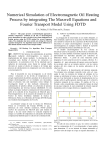 Numerical Simulation of Electromagnetic Oil Heating Process by