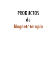 PRODUCTOS de Magnetoterapia