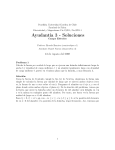 Ayudantía 3 - Soluciones - Pontificia Universidad Católica de Chile