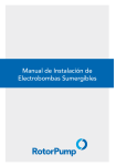 Manual de Instalación de Electrobombas Sumergibles