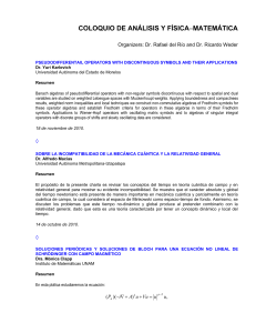 2010 - Instituto de Investigaciones en Matemáticas Aplicadas y en