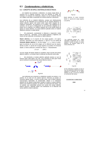 Condensadores y dieléctricos