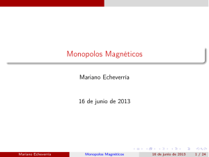 Monopolos Magnéticos