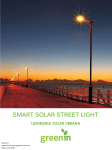 smart solar street light