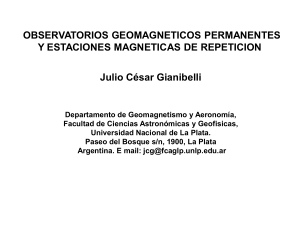 Diapositiva 1 - Red Argentina para el estudio de la atmósfera superior