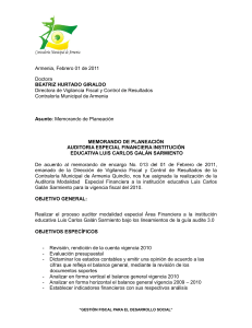 Armenia, Febrero 01 de 2011 Doctora BEATRIZ HURTADO