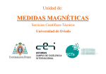 Unidad de Medidas Magnéticas - Servicios Científico