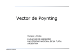 Vector de Poynting - Universidad Nacional de La Plata