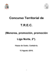 Concurso Territorial de T.R.E.C.