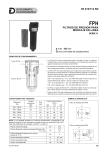 filtros de presion para montaje en linea 95 210/112 sd