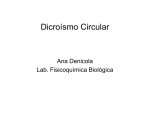 Dicroísmo Circular - Laboratorio de Fisicoquimica Biologica