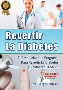 REVERTIR LA DIABETES LIBRO PDF DE SERGIO RUSSO COMPLETO